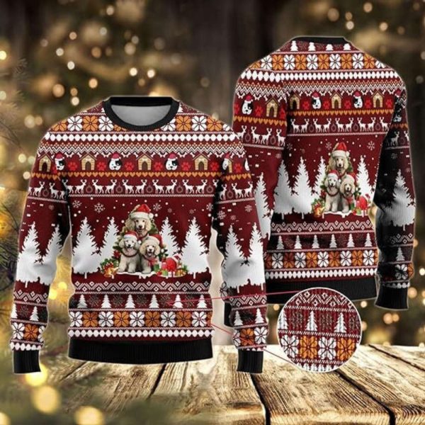 Christmas Dog Sweaters For Women, Ugly Christmas Sweater Mens Sweater