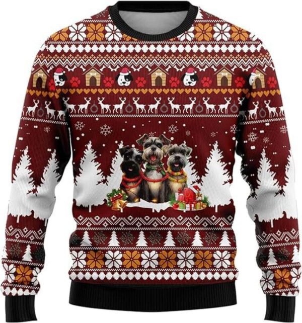 Christmas Dog Sweaters For Women, Ugly Christmas Sweater Mens Sweater