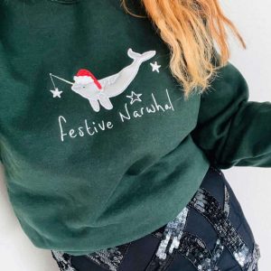 christmas jumper embroidered sweatshirt 2d crewneck sweatshirt for men and womensws3402 1.jpeg