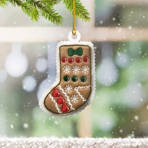 Christmas Stocking Ornament Hanging Tree Ornaments…