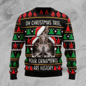 Cityparks Ugly Sweater Awesome Cat Lover,…