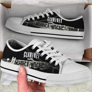 clarinet my passion low top shoes canvas print comfortable fashion lowtop casual shoes gift for adults.jpeg