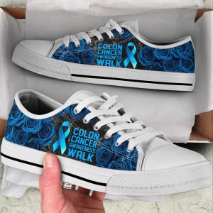 colon cancer shoes awareness walk low top shoes canvas shoes best gift for men and women 1.jpeg