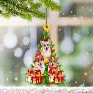 Corgi Christmas Tree Ornament Dog Themed…