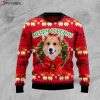 Corgi Dog Ugly Christmas Sweater, All Over Print Sweatshirt