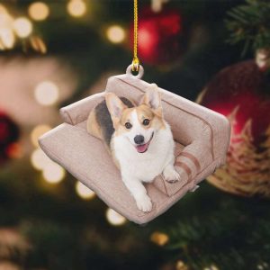 Corgi Ornament Christmas Tree Hanging Decorations…