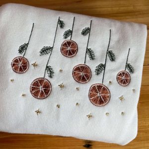 cottagecore christmas embroidered sweatshirt gift for christmas 2023 1.jpeg