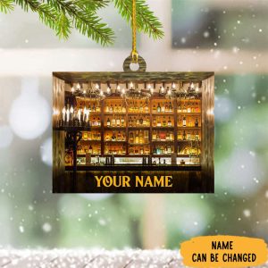 Custom Bartender Ornament Bartender Christmas Ornaments…