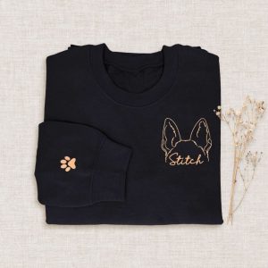 custom embroidered german shepherd sweatshirt embroidered crewneck for dog owner dog mom sweatshirt custom embroidered dog hoodies 1.jpeg