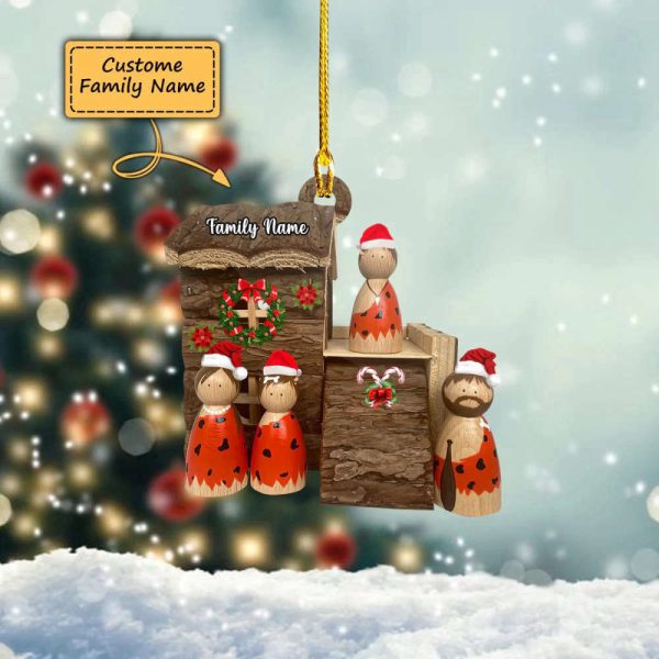 Custom Native Family Christmas Ornament Personalized Family Christmas Ornaments 2023