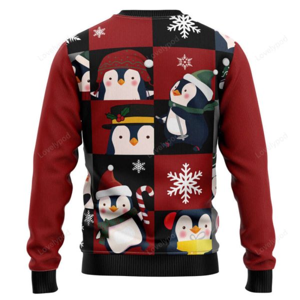 Cute Penguin Ugly Christmas Sweater, Noel Malalan – Christmas Signature