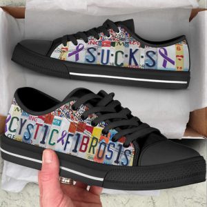Cystic Fibrosis Sucks Shoes License Plates…