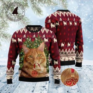 d1011 cat decor pine ugly christmas sweater noel malalan signature 1.jpeg
