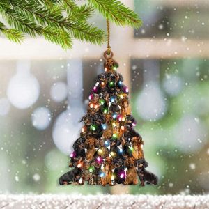 Dachshund Christmas Tree Ornament Cute Dog…