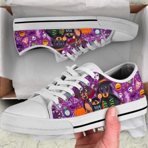 Dachshund Dog Halloween Low Top Shoes…