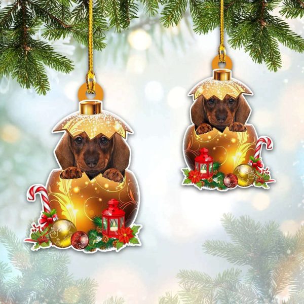 Dachshund Ornament Dachshund Christmas Ornament Best Gifts For 2023