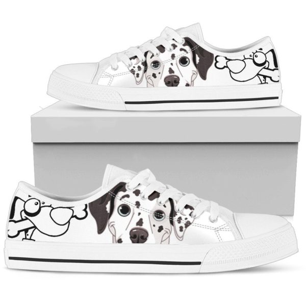 Dalmatian Dog Sneakers: Trendy Low Top Shoes for Dog Lovers