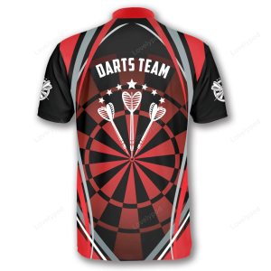 dart board red black custom darts jerseys for men personalized dart jersey shirt 3.png