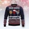 Dear Santa Just Bring Wine Ugly Christmas Sweater, Best Gift For Christmas 2023