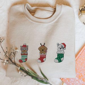 dog christmas sweatshirt embroidered cozy christmas sweatshirt dog embroidery stockings sweater xmas holiday gift for dog lover sweatshirt 3.jpeg