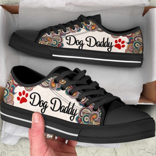 Dog Daddy Paisley Low Top Shoes Canvas Sneakers Casual Shoes