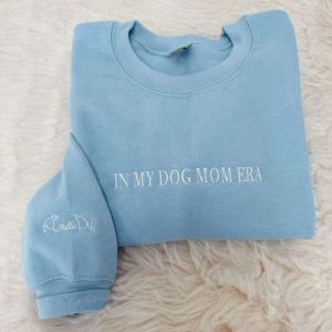 dog mom sweatshirt hoodie embroidered with dog ear name unique gift for dog mom 2.jpeg