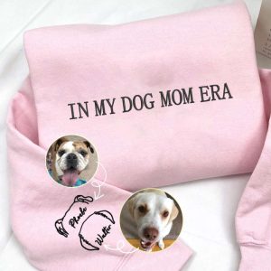 dog mom sweatshirt hoodie embroidered with dog ear name unique gift for dog mom 4.jpeg