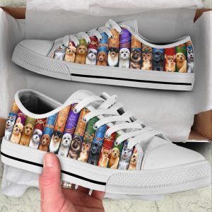 dog on the book low top shoes canvas sneakers casual shoes for men and women dog mom gift 1.jpeg