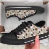 Dog Pattern SK Low Top Shoes Canvas Sneakers Casual Shoes