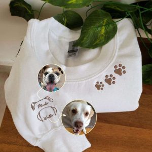dog paw sweatshirt hoodie embroidered with dog ear name for dog lover 1.jpeg