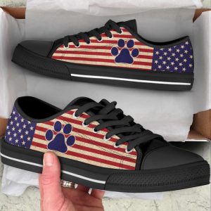 dog paw usa flag low top shoes canvas sneakers casual shoes for men and women dog mom gift 1.jpeg
