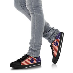 dog paw usa flag low top shoes canvas sneakers casual shoes for men and women dog mom gift 3.jpeg