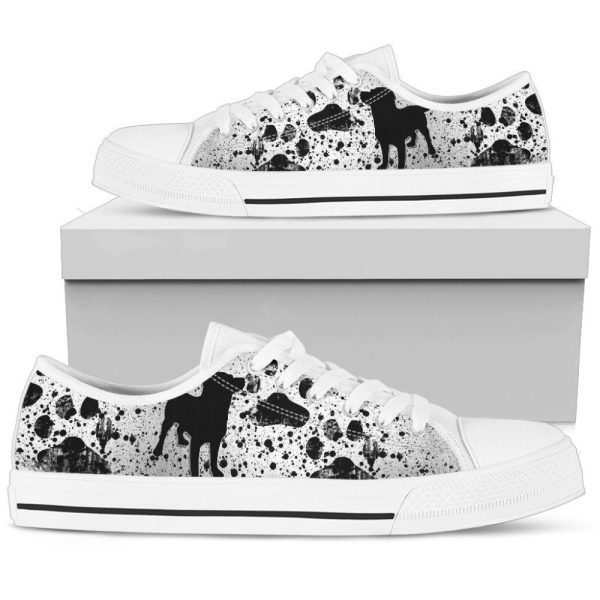 Dreaming Of Dogs White Low Top Sneakers: Stylish and Comfortable Footwear