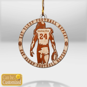 eat sleep football repeat ornament christmas ornament hangers gifts for football lovers.png
