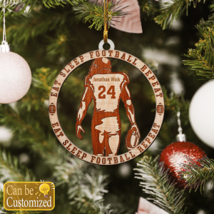 eat sleep football repeat ornament christmas ornament hangers gifts for football lovers 5.png