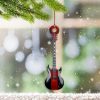 Electric Guitar Ornament Modern Christmas Ornaments…