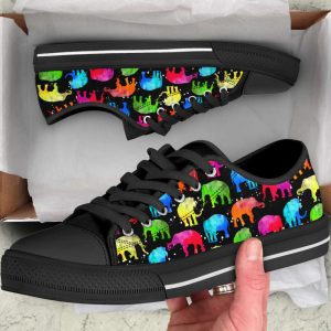 elephant painting pattern low top shoes canvas print lowtop casual shoes gift for adults 1.jpeg
