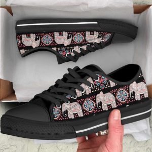 elephant vintage graphic low top shoes canvas print lowtop casual shoes gift for adults 1.jpeg