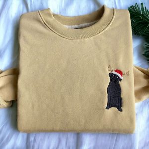 embroidered black lab labrador christmas sweater best gift for christmas 1.jpeg