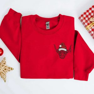 embroidered christmas cow sweatshirt embroidered highland cow santa christmas sweater crewneck women christmas sweatshirt ugly christmas 2.jpeg