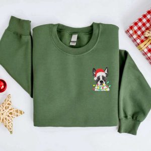 embroidered christmas dog sweatshirt boston terrier dog christmas sweater for family 3.jpeg