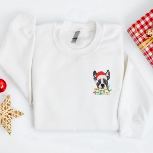 embroidered christmas dog sweatshirt boston terrier dog christmas sweater for family 5.jpeg