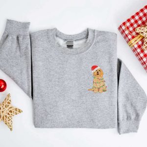 embroidered christmas dog sweatshirt embroidered goldendoodle dog christmas sweater crewneck women christmas sweatshirt ugly christmas shirt 3.jpeg