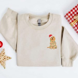 embroidered christmas dog sweatshirt embroidered goldendoodle dog christmas sweater crewneck women christmas sweatshirt ugly christmas shirt.jpeg