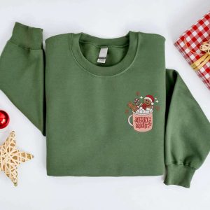 embroidered christmas gingerbread coffee cookies sweatshirt embroidered christmas sweater crewneck women christmas sweatshirt winter sweater 1.jpeg