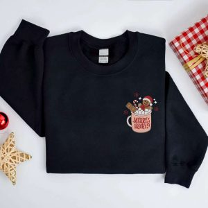 embroidered christmas gingerbread coffee cookies sweatshirt embroidered christmas sweater crewneck women christmas sweatshirt winter sweater 4.jpeg