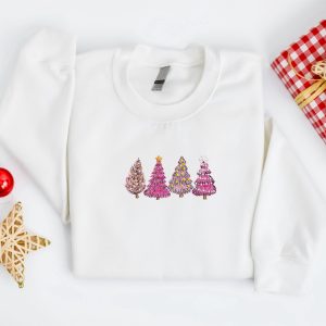 embroidered christmas sweatshirt embroidered christmas tree sweater crewneck women christmas sweatshirt ugly christmas sweatshirt shirt 2.jpeg