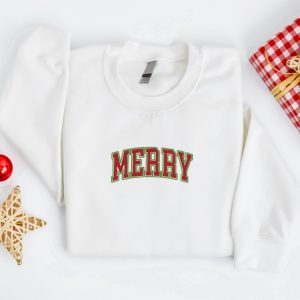 embroidered christmas sweatshirt embroidered merry christmas sweater crewneck women christmas sweatshirt ugly christmas merry sweatshirt 2.jpeg