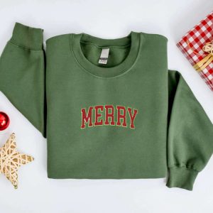 embroidered christmas sweatshirt embroidered merry christmas sweater crewneck women christmas sweatshirt ugly christmas merry sweatshirt 3.jpeg