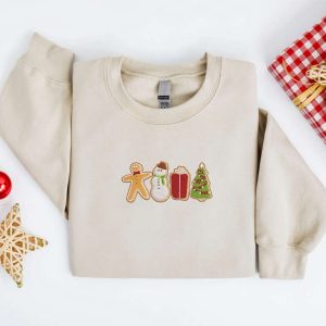 embroidered christmas sweatshirt gingerbread cookies sweater for christmas.jpeg